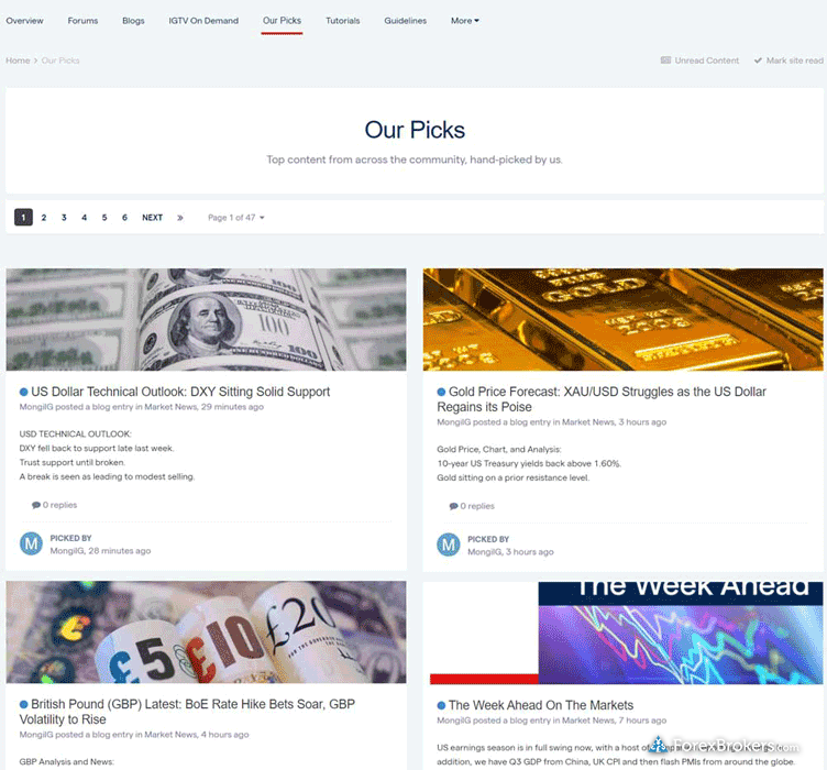 IG community curated content IG community curated content